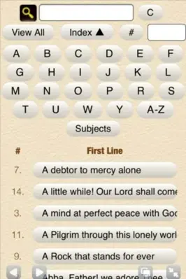 Believers Hymn Book android App screenshot 1